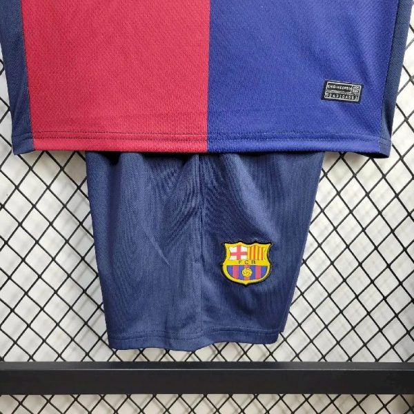 Barcelona 2024/25 Home Kids Kit - Image 2