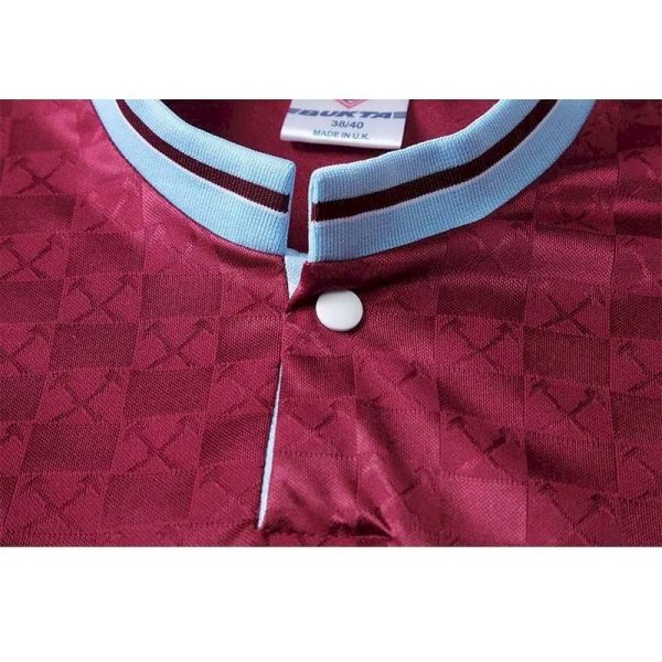 West Ham United 1989/90 Home Retro Jersey - Image 2