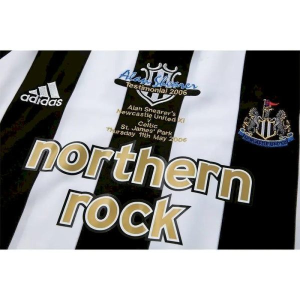 Newcastle United 2006 Shearer Testimonial Retro Jersey - Image 9