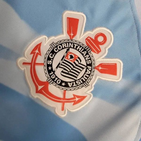 Corinthians 2023/24 Goalkeeper Blue Boutique Jersey - Image 8