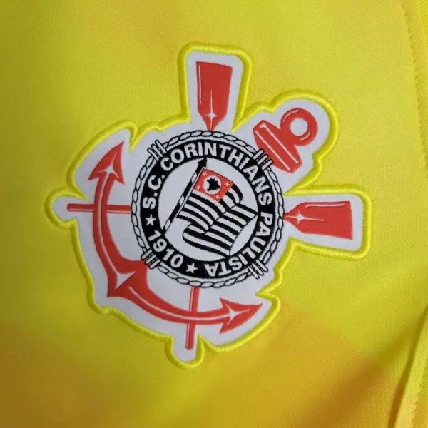 Corinthians 2023/24 Goalkeeper Yellow Boutique Jersey - Image 4