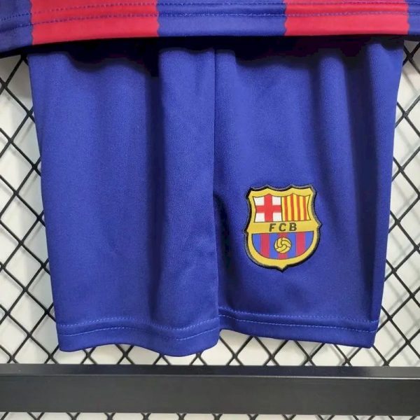 Barcelona 2023/24 Home Kids Kit - Image 12