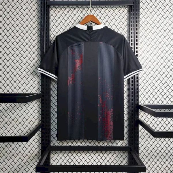 Corinthians 2023/24 Pre-Match Training Jersey Black - Image 7