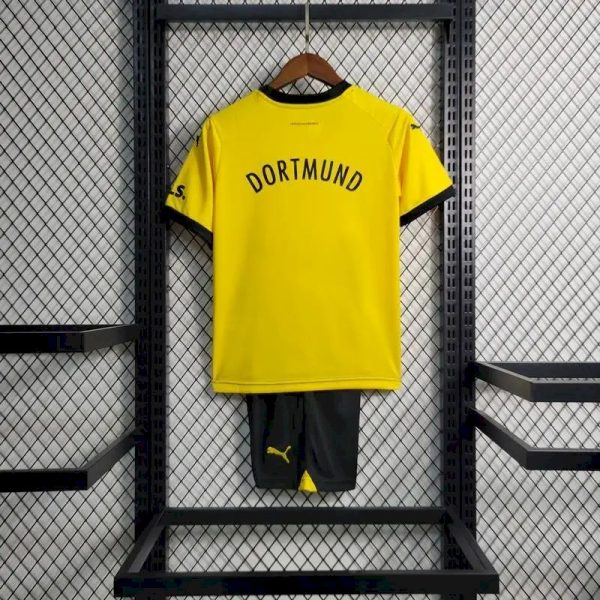 Borussia Dortmund 2023/24 Home Kids Kit - Image 8