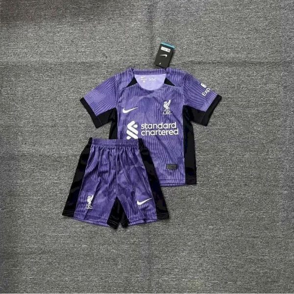 Liverpool 2023/24 Third Kids Kit