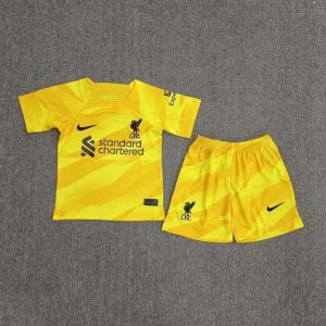 Liverpool 2023/24 Goalkeeper Kids Kit