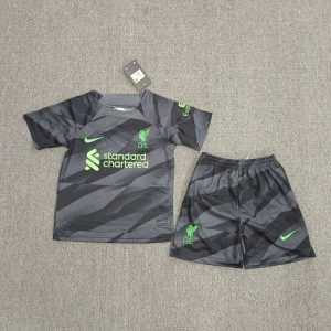 Liverpool 2023/24 Goalkeeper Kids Kit