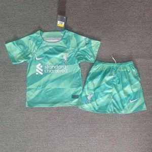 Liverpool 2023/24 Goalkeeper Kids Kit