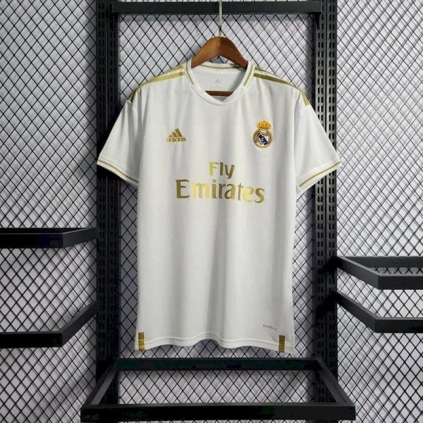 Real Madrid 2019/20 Home Retro Jersey - Image 2