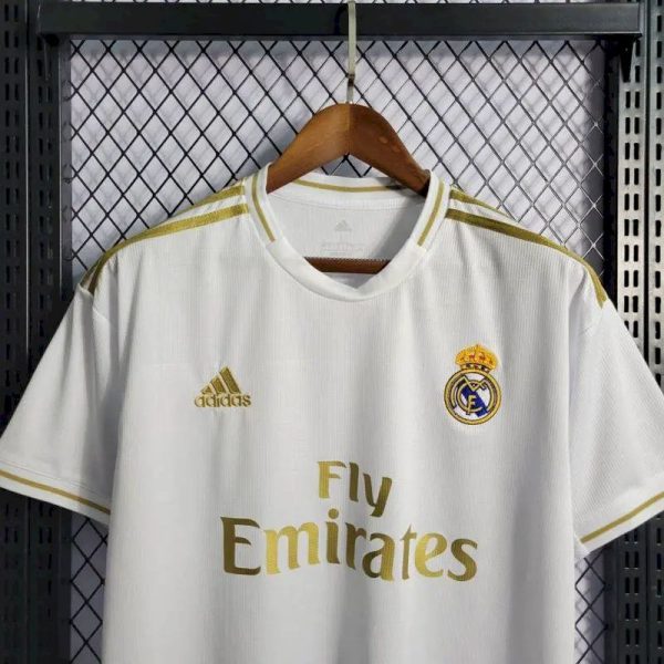 Real Madrid 2019/20 Home Retro Jersey - Image 3