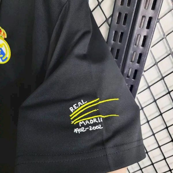 Real Madrid 2002/03 Away Champions League Edition Retro Jersey - Image 7