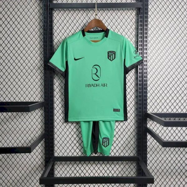 Atletico Madrid 2023/24 Third Kids Kit