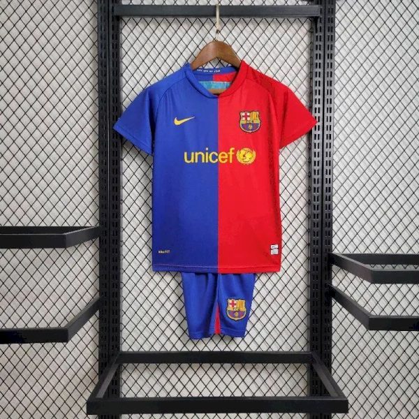 Barcelona 2008/09 Home Kids Kit