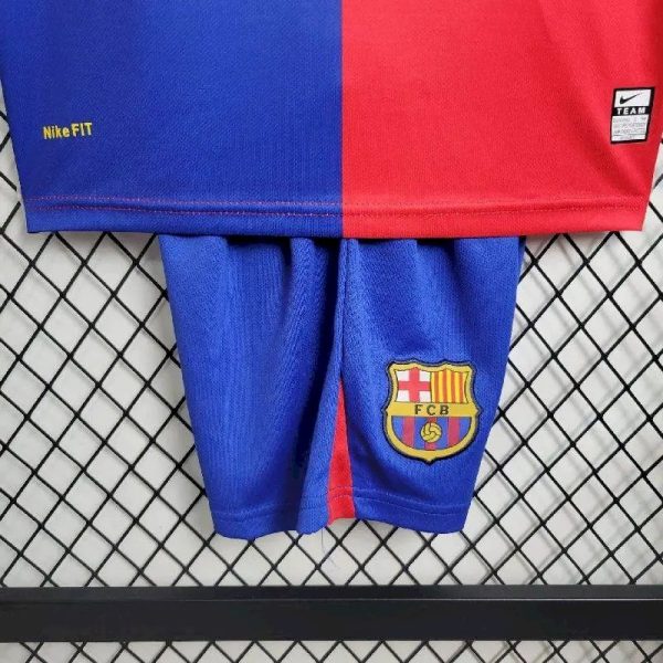 Barcelona 2008/09 Home Kids Kit - Image 4