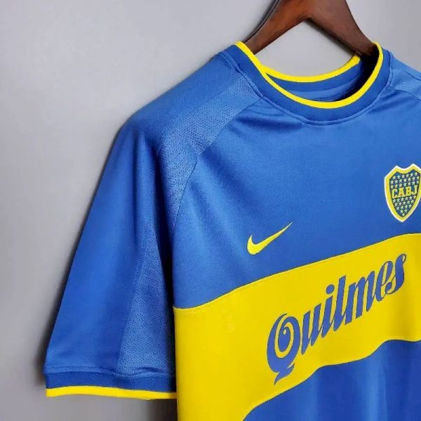 Boca Juniors 1999/2000 Home Retro Jersey - Image 7