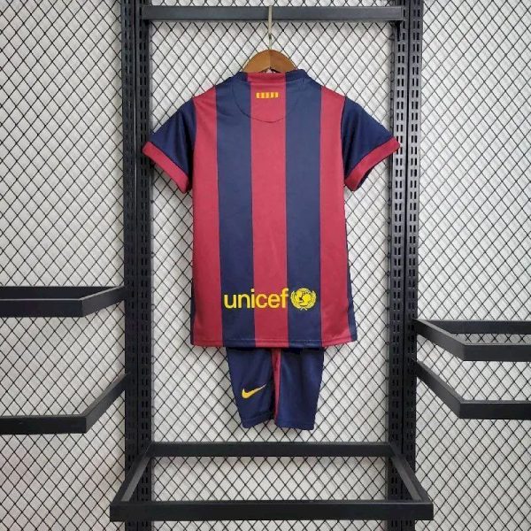 Barcelona 2014/15 Home Kids Kit - Image 4