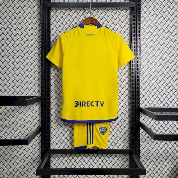 Boca Juniors 2023/24 Away Kids Kit - Image 5