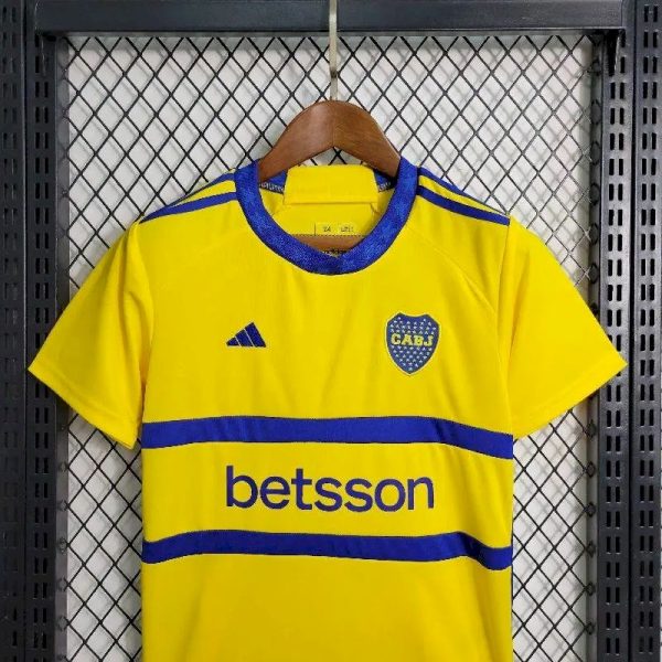 Boca Juniors 2023/24 Away Kids Kit - Image 2