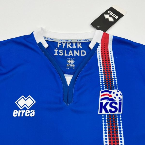 Lceland 2016/17 Home Retro Jersey - Image 4