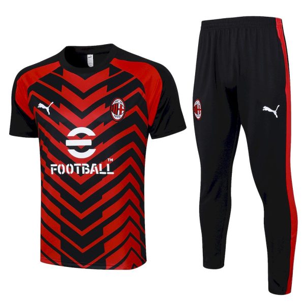 Ac Milan 2023/24 Training Adult Jersey + Pant 815