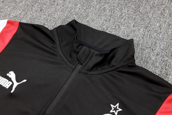 Ac Milan 2023/24 Half-Zip Adult Sweater+Pant 815 - Image 3