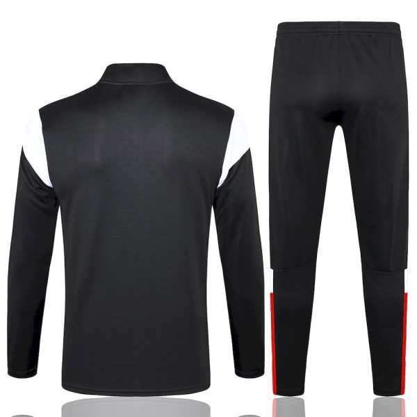 Ac Milan 2023/24 Half-Zip Adult Sweater+Pant 815 - Image 2