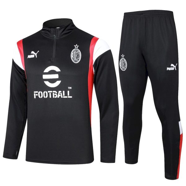Ac Milan 2023/24 Half-Zip Adult Sweater+Pant 815