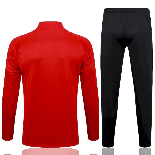 Ac Milan 2023/24 Half-Zip Adult Sweater+Pant 815 - Image 2