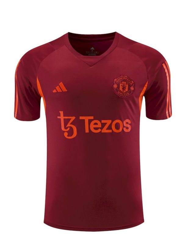 Manchester United 2023/24 Training Adult Jersey+Short 418 - Image 3