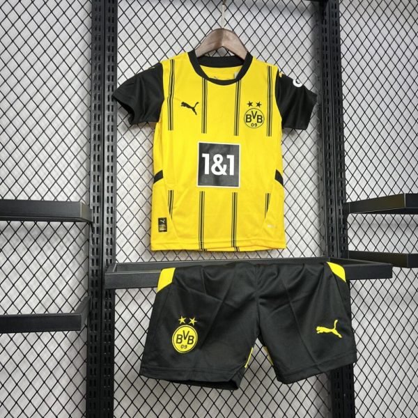 Borussia Dortmund 2024/25 Home Kids Kit - Image 3