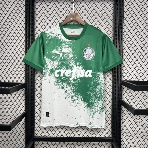 Palmeiras 2024/25 Special Edition White And Green Jersey - Image 3