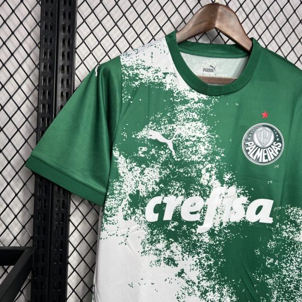Palmeiras 2024/25 Special Edition White And Green Jersey - Image 6