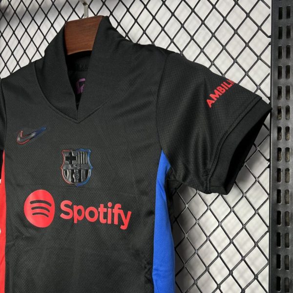 Barcelona 2024/25 Away Kids Kit - Image 5