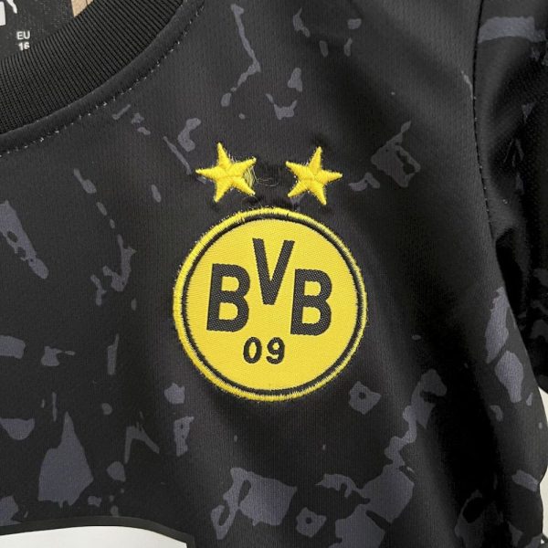 Borussia Dortmund 2023/24 Away Kids Kit - Image 9