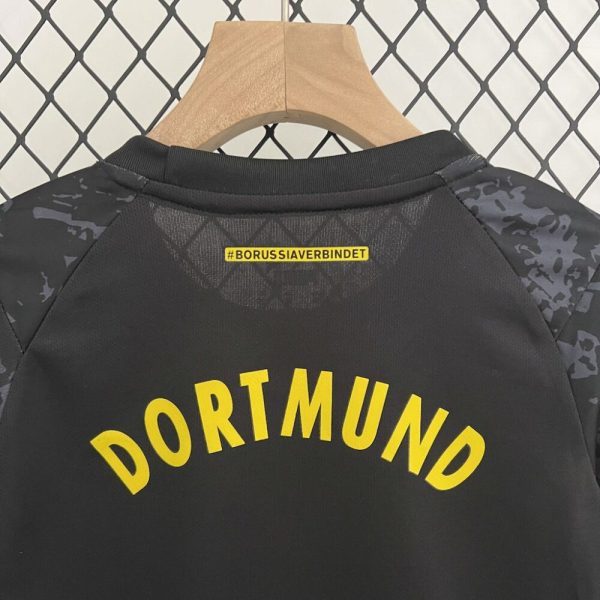 Borussia Dortmund 2023/24 Away Kids Kit - Image 7