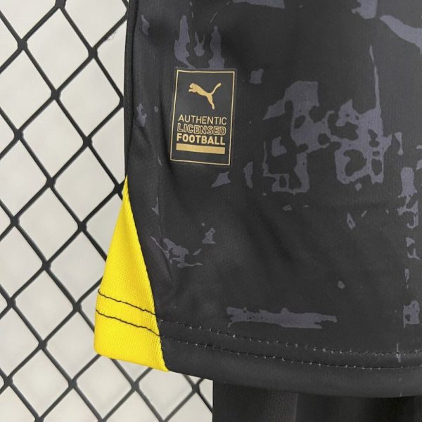 Borussia Dortmund 2023/24 Away Kids Kit - Image 4