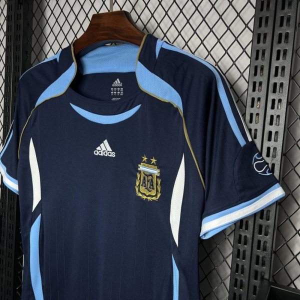 Argentina 2006 World Cup Away Retro Jersey - Image 7