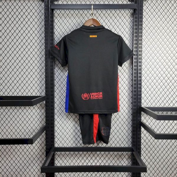 Barcelona 2024/25 Away Kids Kit - Image 2