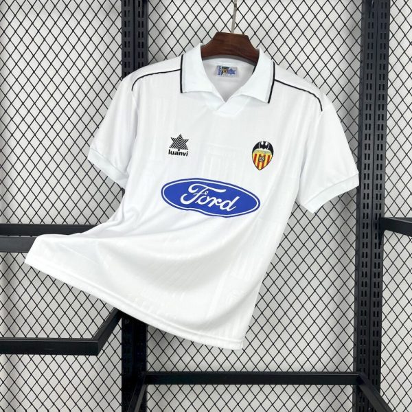 Valencia Cf 1996/97 Home Retro Jersey