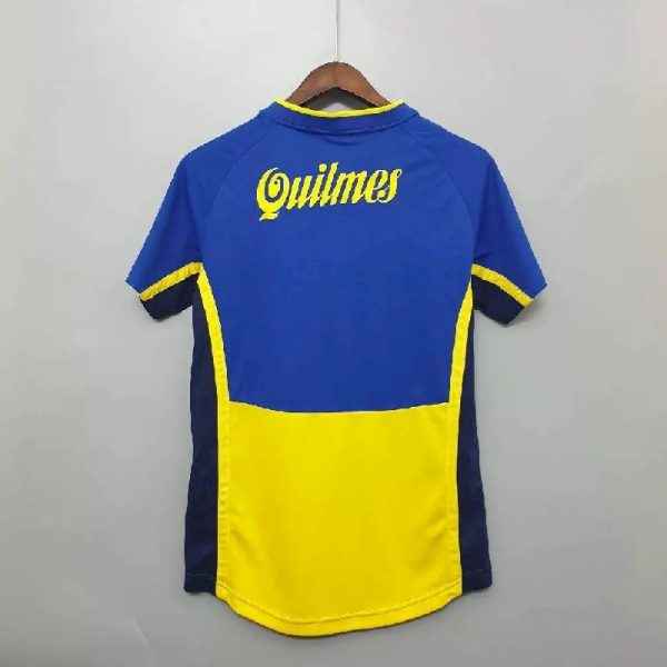 Boca Juniors 2001/2002 Home Retro Jersey - Image 4