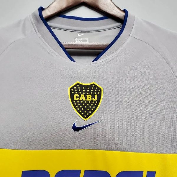 Boca Juniors 2002 Away Retro Jersey - Image 2