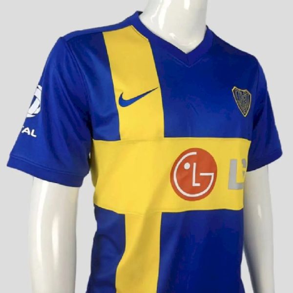 Boca Juniors 2009/2010 Cup Retro Jersey - Image 2