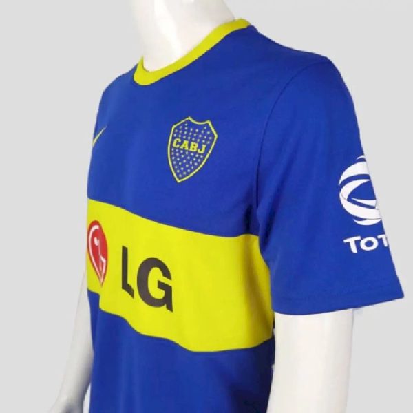 Boca Juniors 2010/2011 Home Retro Jersey - Image 4