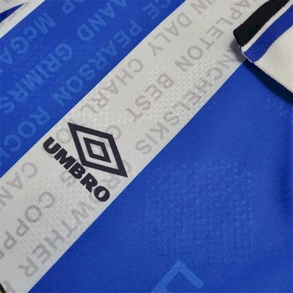 Manchester United 1994/96 Away Retro Jersey - Image 4