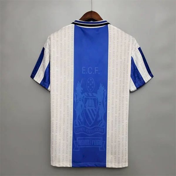 Manchester United 1994/96 Away Retro Jersey - Image 8