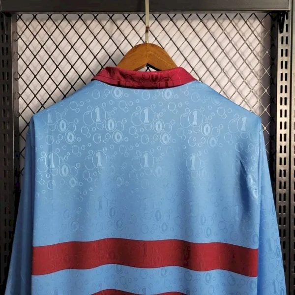 West Ham United 1995/97 Away Long Sleeves Retro Jersey - Image 10